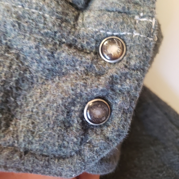 Men's XXL Dakota Grizzly 100% Cotton Flannel Deep Sage Green Button-Up Shirt - Picture 9 of 12